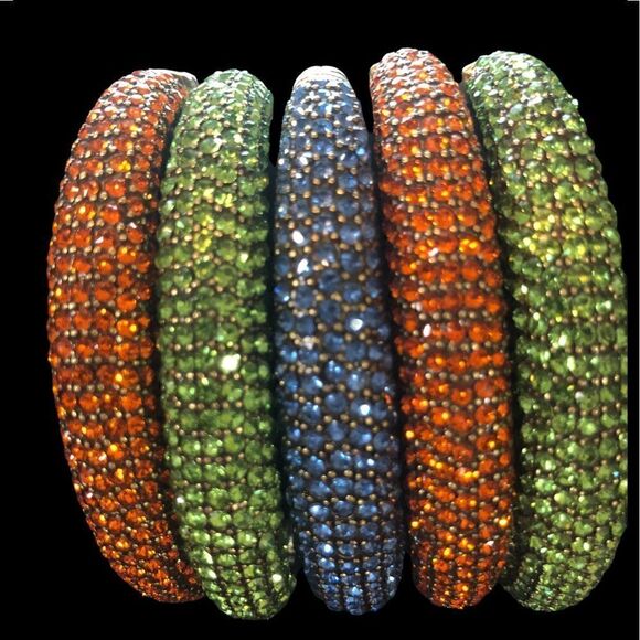 NWT HEIDI DAAS dome ring. Size 6, green - Picture 2 of 9